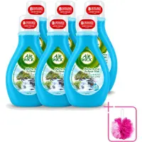 Air Wick 6 x – Luchtverfrisser – Actieve Wiek Fresh Water – 375 ml - Bulkverpakking - Luchtverfrisser - Douchemop - Frisse geur