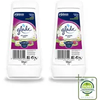 Glade 2 x – Luchtverfrisser Gel – Relaxing Zen – 150 g - Grootverpakking - Vaatwasstrips - Luchtverfrisser - Ontspannende Geur - Frisse Geur - Geur Neutraliseren - Essentiële Oliën