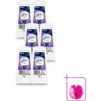 Glade 6 x - Gel - Tranquil Lavender & Aloë - 150 g - Bulkverpakking - Luchtverfrisser - Douchemop - Geur