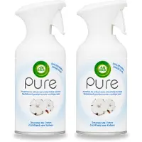 Air Wick 2 x - Spray - Zachtheid Van Katoen - Luchtverfrisser - 250 ml - Voordeelverpakking - 2 stuks