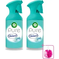 Air Wick 2 x - Luchtverfrisser - Pure Nenuco - Spray - 250 ml - Bulkverpakking - Luchtverfrisser - Douchemop - Nenuco geur