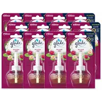 Glade 12 x - Navulling Elektrische Olie - Relaxing Zen - Zonder Houder - Voordeelverpakking - 12 stuks