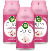Air Wick 3 x - Luchtverfrisser Navulling - Kersenbloesem - Automatische Spray - 250 ml - Voordeelverpakking - 3 stuks