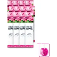 Therme 12 x - Interieurspray - Saigon Pink Lotus - Oosterse Romantiek in Huis - 60 ml - Bulkverpakking - Interieurspray - Douchemop - Geur
