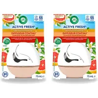 Air Wick 2 x Decosphere - Luchtverfrisser - Grapefruit & Oranjebloessem - 75g - Voordeelverpakking - 2 stuks