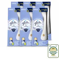 Glade 6 x - Startset Automatische Spray - Pure Clean Linen - 269 ml - Wasstrips - Automatische Luchtverfrisser - Frisheid In Huis - Geur In De Woonkamer - Geur In De Hal - Geur In De Slaapkamer