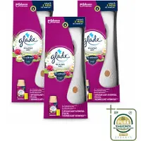 Glade 3 x - Automatische Spray - Relaxing Zen - 269 ml - Wasstrips - Automatische Luchtverfrisser - Geurverfrisser - Frisheid In Huis - Kalmerende Geur - Rustgevende Geur