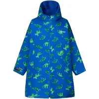 Regatta Kinderbadjas met all-over-print van dinosaurussen (Olympisch Blauw)