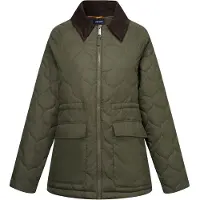 Regatta Amira gewatteerd jack voor dames (Donkere Khaki)