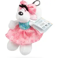 Diddl Diddlina plush sleutelhanger 15 cm