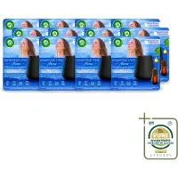 Air Wick 12 x Essential Mist - Automatische Luchtverfrisser Kit - Innerlijke Rust - Eucalyptus & Lavendel - Wasstrips - Luchtverfrisser - Aromatherapie - Eucalyptus - Lavendel - Rustgevende Geur