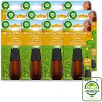 Air Wick 12 x Essential Mist - Navulling - Happiness - Ananas & Wilde Munt - 20ml - Grootverpakking - Vaatwasstrips - Navulling - Geurverspreider - Aromatherapie - Ananas - Wilde Munt