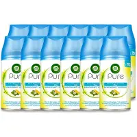 Air Wick 12 x Freshmatic - Luchtverfrisser Navulling - Pure Essentiële Oliën Verfrissend - 250ml - Voordeelverpakking - 12 stuks