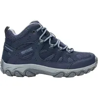 Regatta - "Edgepoint IV" wandelschoen voor dames, enkelhoge uitvoering, model RG12230 (maat 39 EU) (marineblauw/blauw)