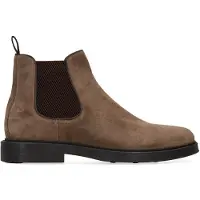 Manfield Taupe suède chelsea boots | Maat 47