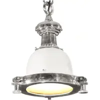 vidaXL Hanglamp, 24x24x137 cm, aluminium