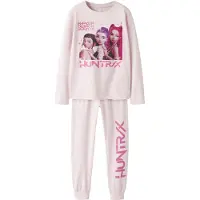 Name it Nachtkledij 'NKFARA KPOP' lila / pink / rosé / zwart