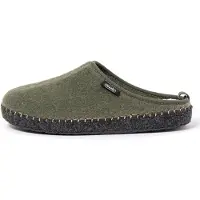 Nuvola. Huisschoenen 'Zueco New Rim' groen