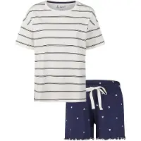Louise Korte pyjama offwhite