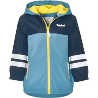 Playshoes Functionele jas marine / azuur / geel / zilvergrijs