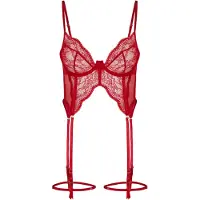 Hunkemoller Korset 'Isabelle' rood