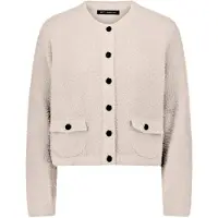 Betty Barclay Gebreid vest beige