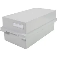 Exacompta Kaartenbak A6 Extra Lang Grijs Multiform