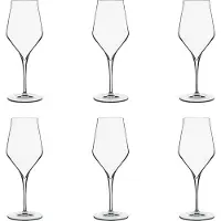 Luigi Bormioli rodewijnglas Supremo transparant - glas - 6-delig