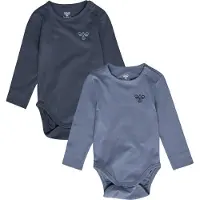 Hummel Rompertje/body smoky blue / duifblauw