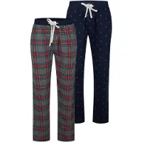 Happy Shorts Pyjamabroek 'Christmas' groen