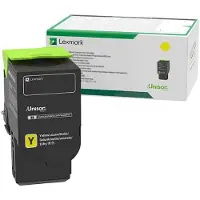 Lexmark 78C2UY0 Toner Geel