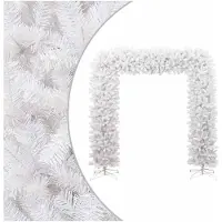 vidaXL Kerstboog 240 cm wit