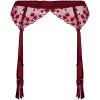 Hunkemoller Jarretels 'Chloe' bordeaux