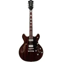 Guild Starfire Deluxe DC Nobel Stain semi-akoestische gitaar