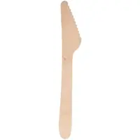 Papstar 25 Messen, hout pure 16,5 cm