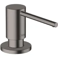 Hansgrohe - Afwasmiddel dispenser A41, 500 ml, geborsteld zwart chroom 40438340