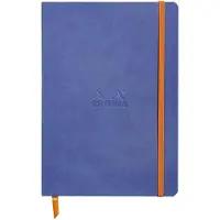 Rhodia Notitieboek A5 Gelinieerd Blauw Niet geperforeerd 160 Pagina's 80 Vellen
