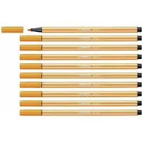 Stabilo Pen 68 - Premium Viltstift - Oranje - Doos 10 stuks