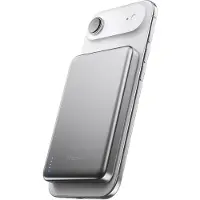 Bmx SolidSafe Air Magnetic Powerbank - Qi2.2 - 10000mAh - Silver