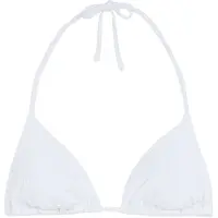 Chelsea Peers Bikinitop voor dames met gedraaide driehoekige bovenkant (Wit)