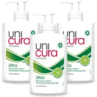 Unicura 3 x - Vloeibare Zeep Ultra - Verzorgend - 250 ml Pomp - Voordeelverpakking - 3 stuks