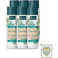 Kneipp 6 x - Douchegel - Refreshing - Mint Eucalyptus - 200 ml - Wasstrips - Douchegel Mint Eucalyptus - Frisheid - Huidverzorging - Zeepvrije Douchegel - Mint En Eucalyptus