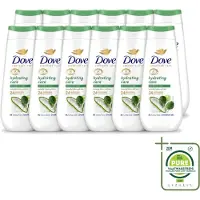 Dove 12 x – Douchecrème – Hydrating Care – 225 ml - Grootverpakking - Vaatwasstrips - Douchecrème - Hydratatie - Droge Huid - Mild Douchen - Aloë Vera