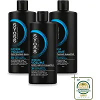 Syoss 3 x - Volume 440 ml - Shampoo - Voor Volumeboost - 440ml - Wasstrips - Volume Shampoo - Fijn Haar Shampoo - Volumeboost Shampoo - Haar Volume - Haar Structuur