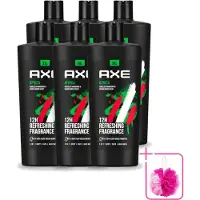 Axe 6 x – Douchegel – Africa – 700 ml - Bulkverpakking - Douchegel - Douchemop - Douchegel africa