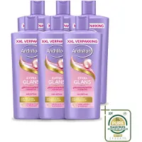 Unilever 6 x Andrélon Extra Glans Shampoo - 685 ml - Voorraadverpakking - 6 stuks