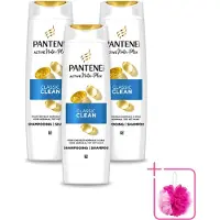 Pantene 3 x Pro-V Classic Clean Shampoo - 250 ml - Voordeelverpakking - 3 stuks