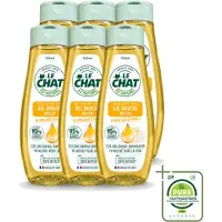 Le Chat 6 x – Douchegel – Marseille – 300 ml - Grootverpakking - Vaatwasstrips - Douchegel - Marseille - Huid Reinigen - Zachte Reiniging - Huid Verzorgen