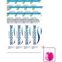 Sensodyne 12 x – Tandpasta – Gentle Whitening – 75 ml - Bulkverpakking - Gevoelige tanden - Douchemop - Tandpasta