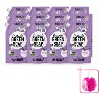 Marcel's Green Soap 12 x Marcel’s Green Soap – Handzeep Navulling – Lavendel & Rozemarijn – 500 ml - Bulkverpakking - Handzeep - Douchemop - Natuurlijke handzeep